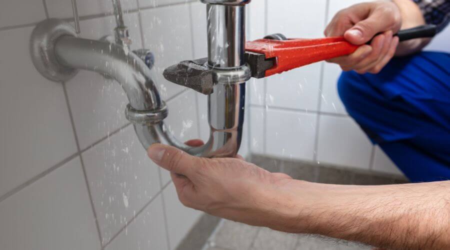 Indoor tankless water heater installation in Helena, MO